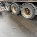 STACK OF 5 FLAT TRAILERS