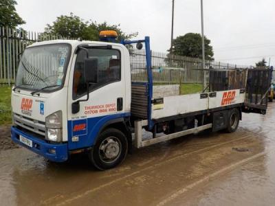 Isuzu N75 190 4X2 7.5 Ton Beavertail Vehicle