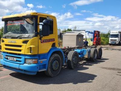 Scania P340 8X2 Chassis Cab