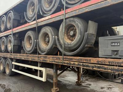 STACK OF 5 FLAT TRAILERS