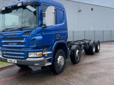 SCANIA P380 8x4