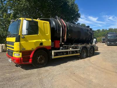 DAF CF75.360 6x2 Rear Lift Vacuum Tanker